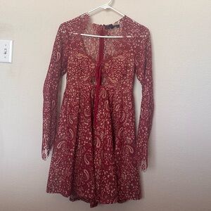 For Love And Lemons Charlie mini dress